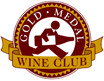 gold metal wine club